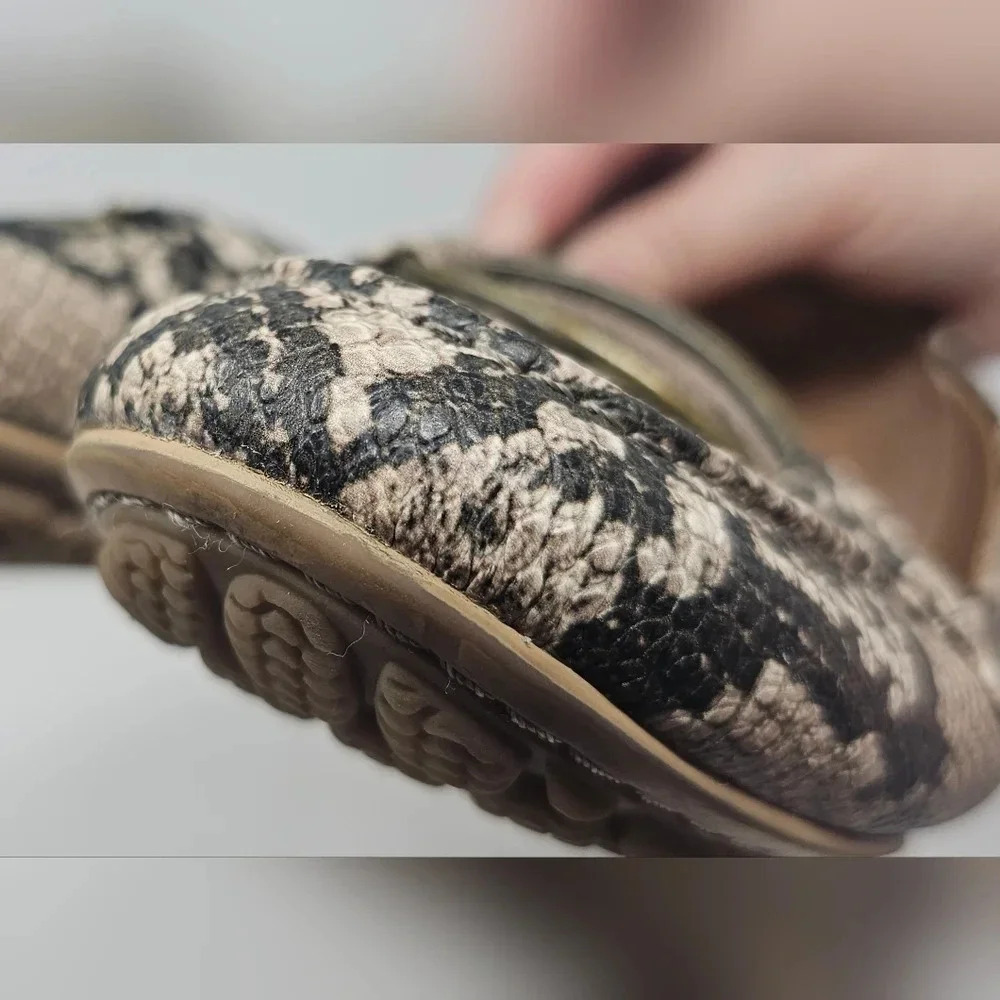 Baretraps KELLYE Loafers Snake Print Women's Size 7.5 M - Picture 6 of 16